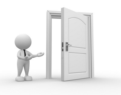 Ouverture de porte d'urgence